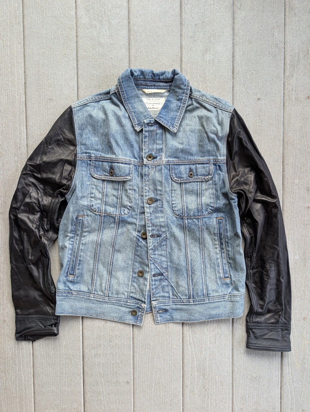 Rag & Bone Lamb Leather Jacket